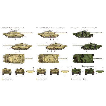 Academy 13426 1/72 Challenger 1 Mk 3 British Main Battle Tank